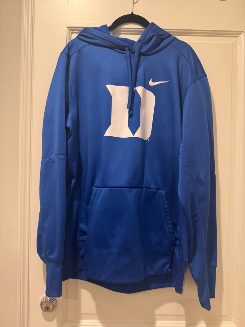 Nike Blue Hooded Sweatshirt Size L